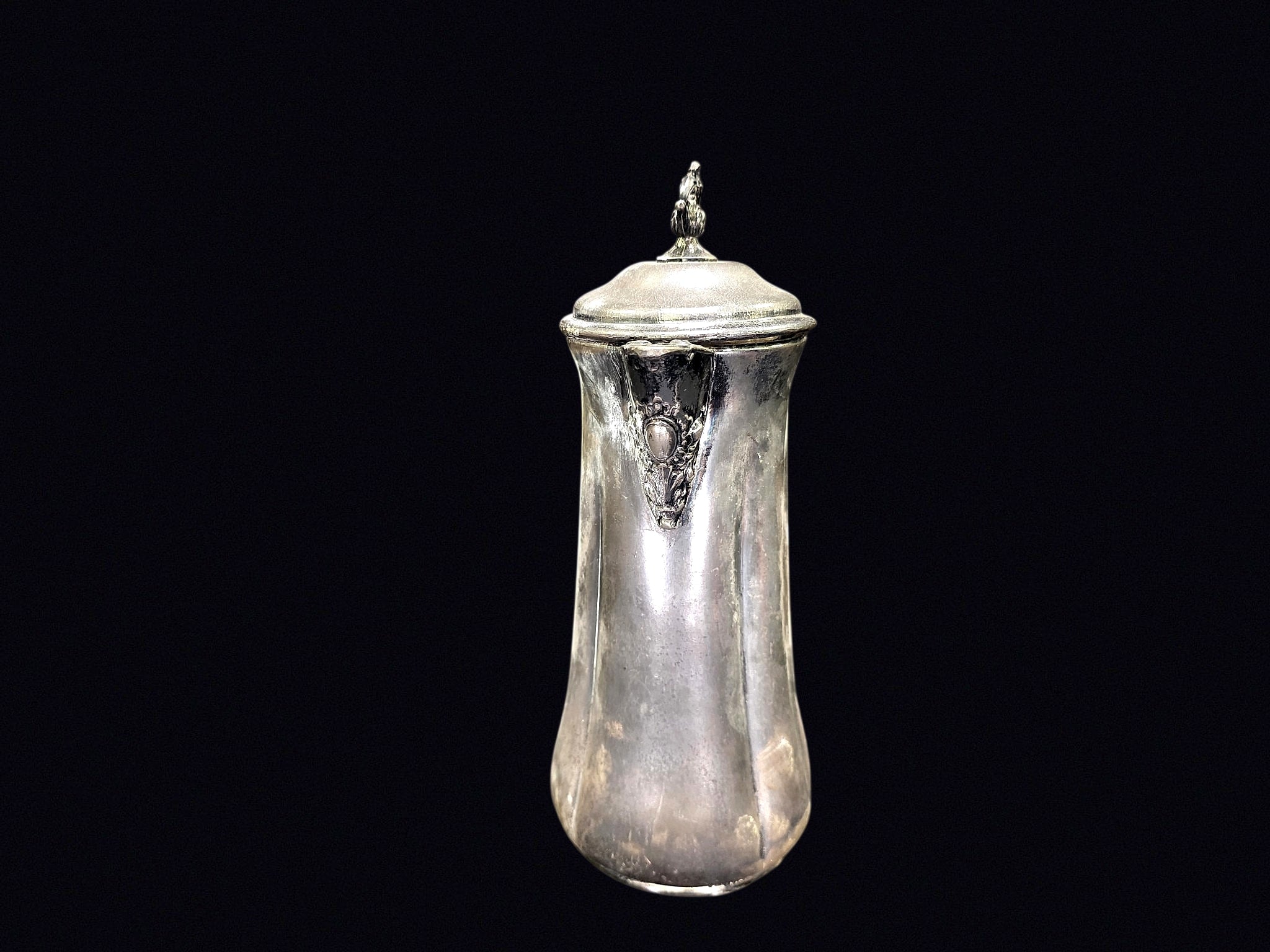 Victorian Silverplate Paneled Coffee Pot