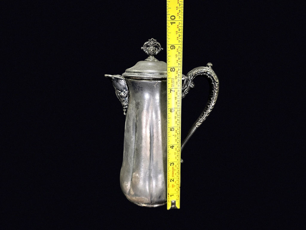 Victorian Silverplate Paneled Coffee Pot