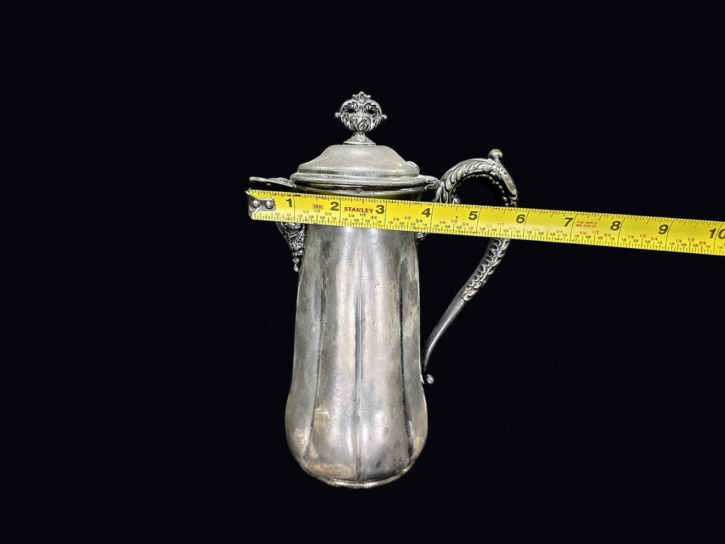 Victorian Silverplate Paneled Coffee Pot