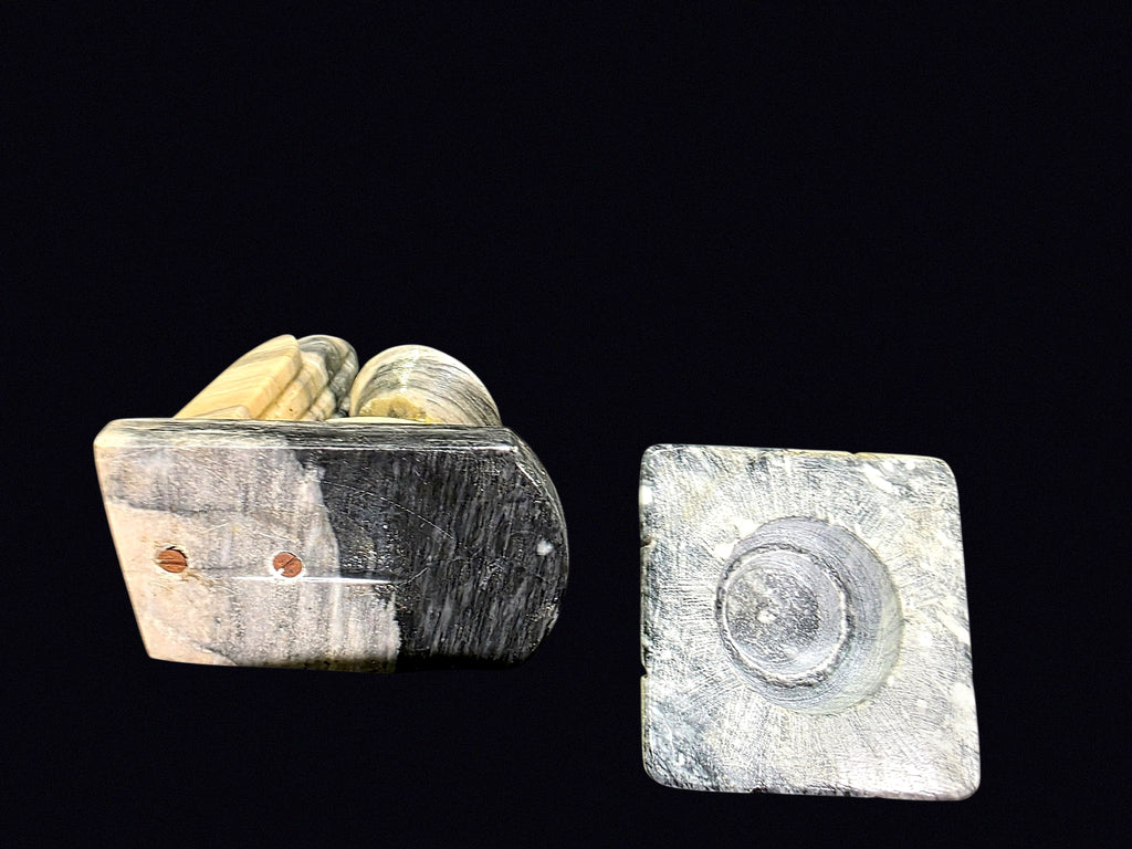 Mexican Onyx Siesta Figure & Chichen Itza Lot