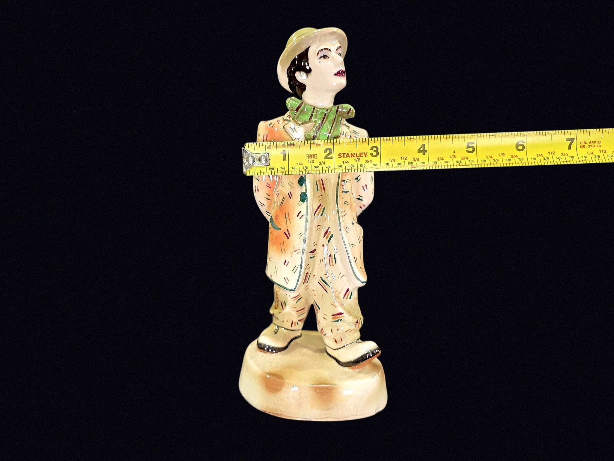 Italian Ceramic Dandy Figurine Mid-20th C