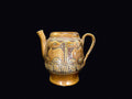Lota Ecuador Glazed Pottery Pitcher Feline Motif