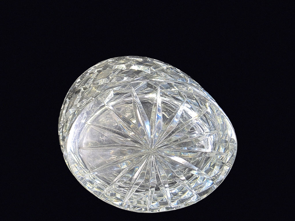 Cut Lead Crystal Decanter Diamond Pattern