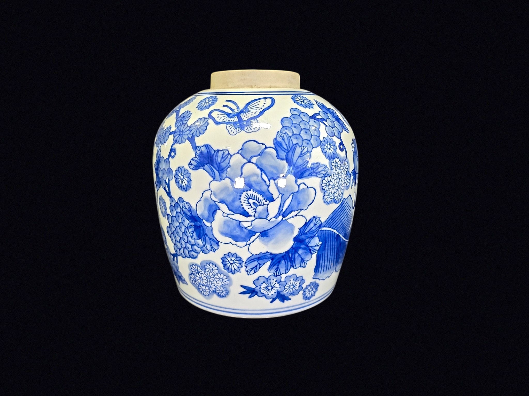 Seymour Mann 1997 Porcelain Ginger Jar No Lid