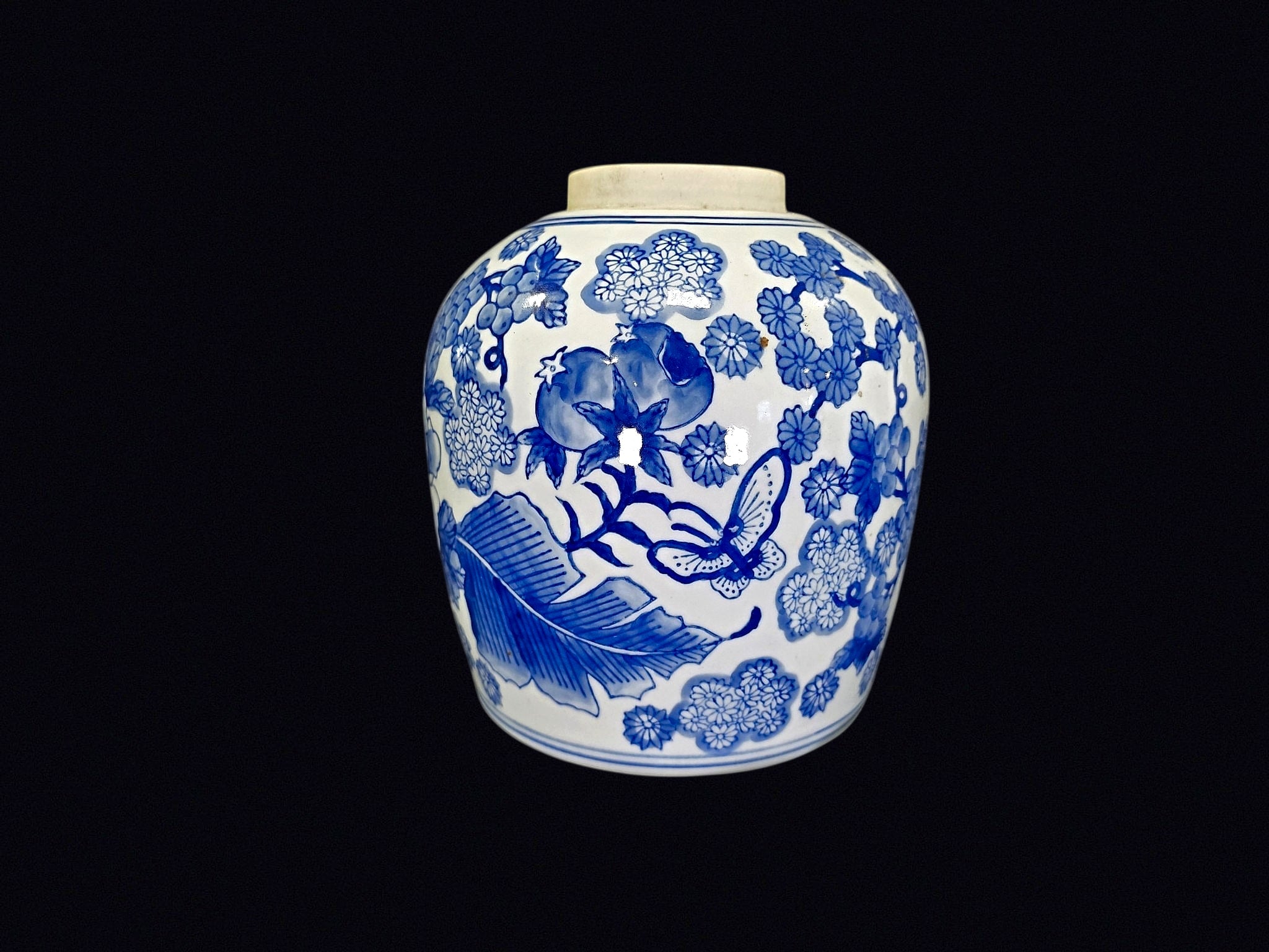 Seymour Mann 1997 Porcelain Ginger Jar No Lid