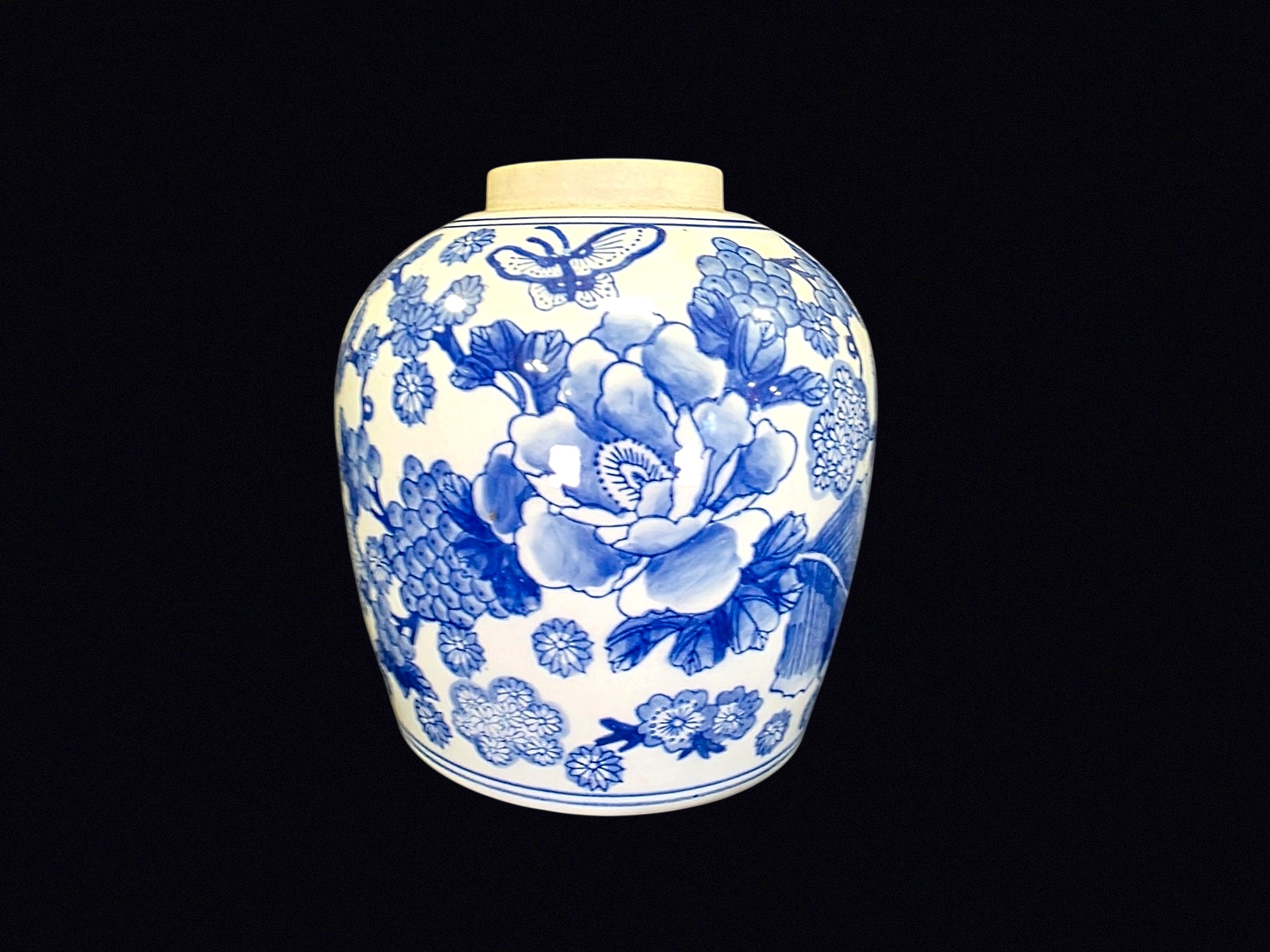 Seymour Mann 1997 Porcelain Ginger Jar No Lid