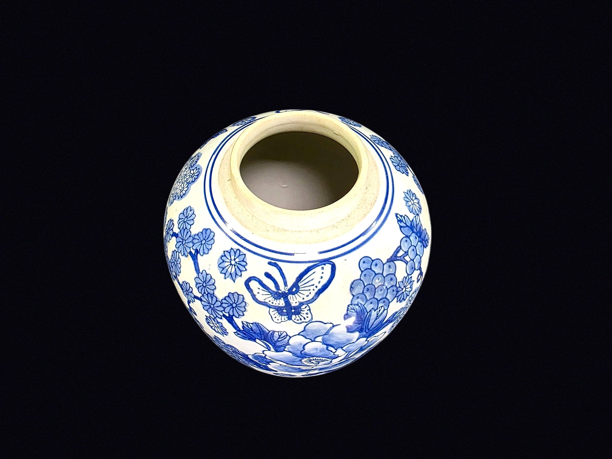 Seymour Mann 1997 Porcelain Ginger Jar No Lid