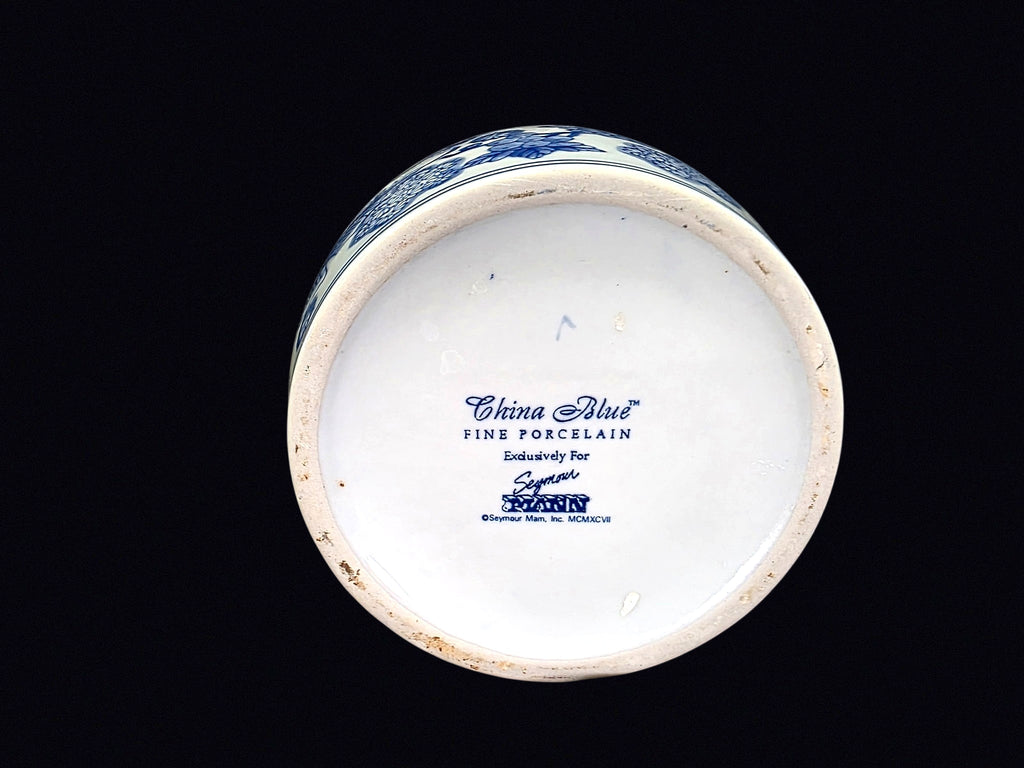 Seymour Mann 1997 Porcelain Ginger Jar No Lid