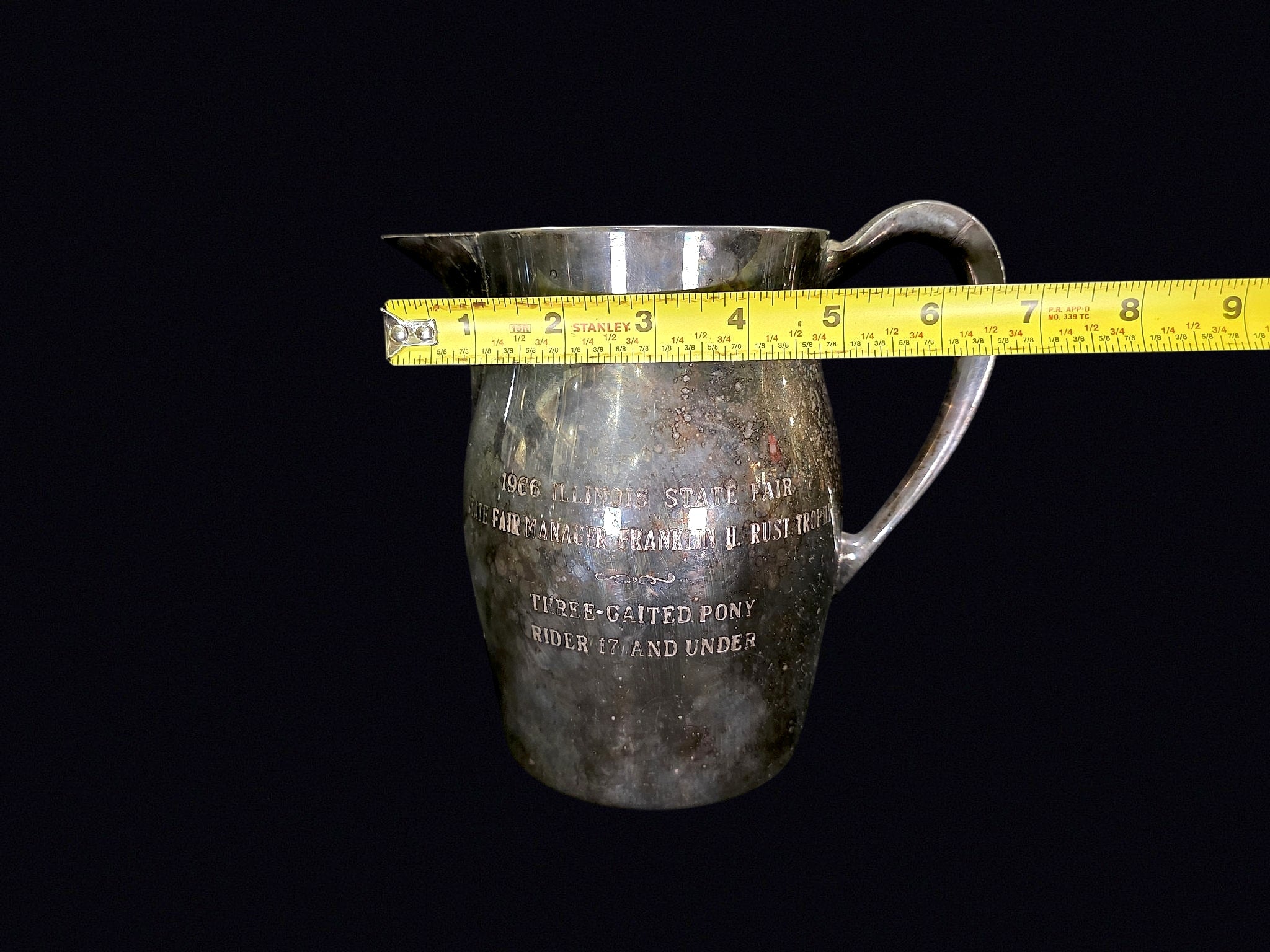 EPCA Bristol 1956 Illinois State Fair Trophy