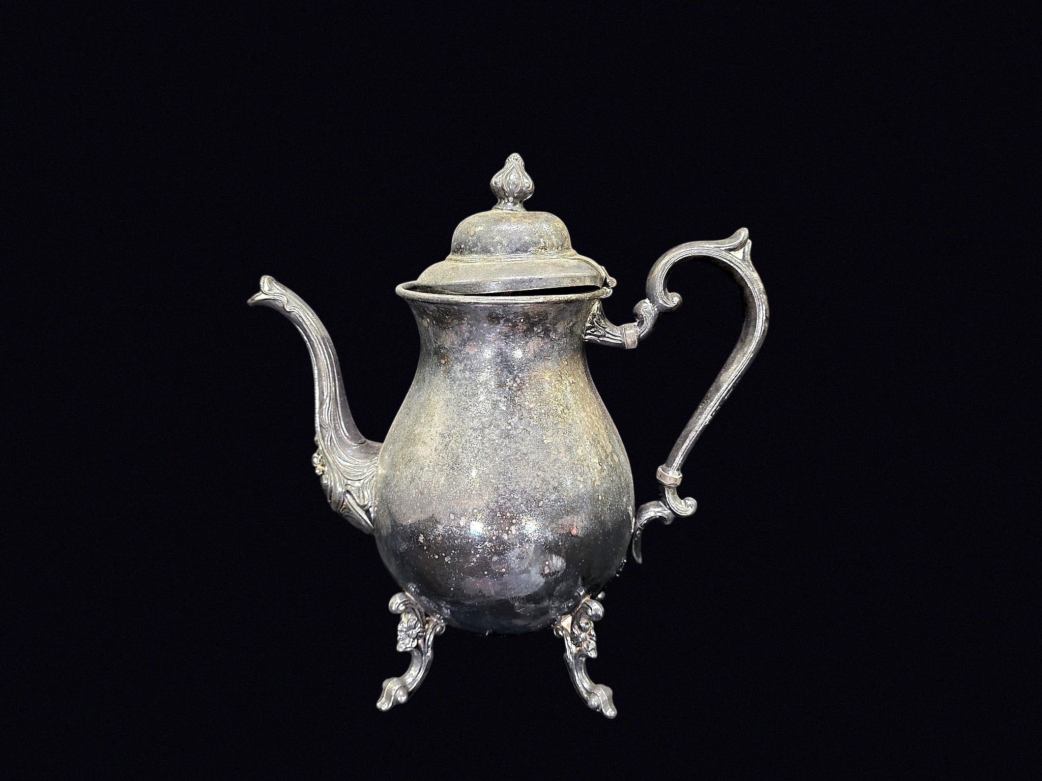 Sheridan Silverplate Footed Coffee Pot