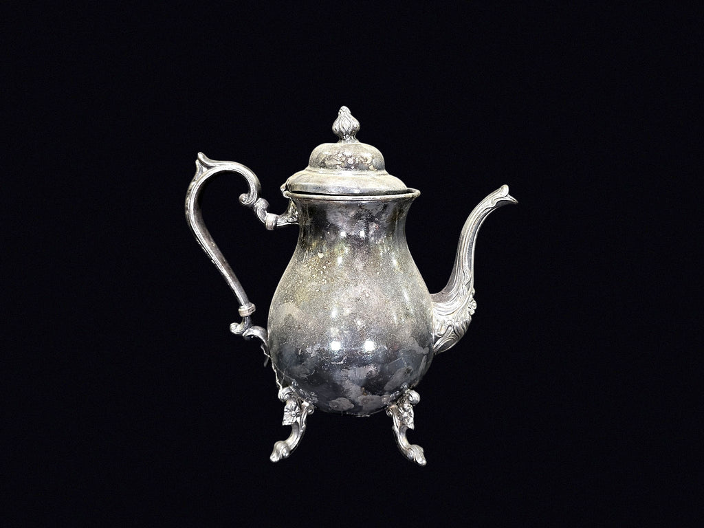 Sheridan Silverplate Footed Coffee Pot