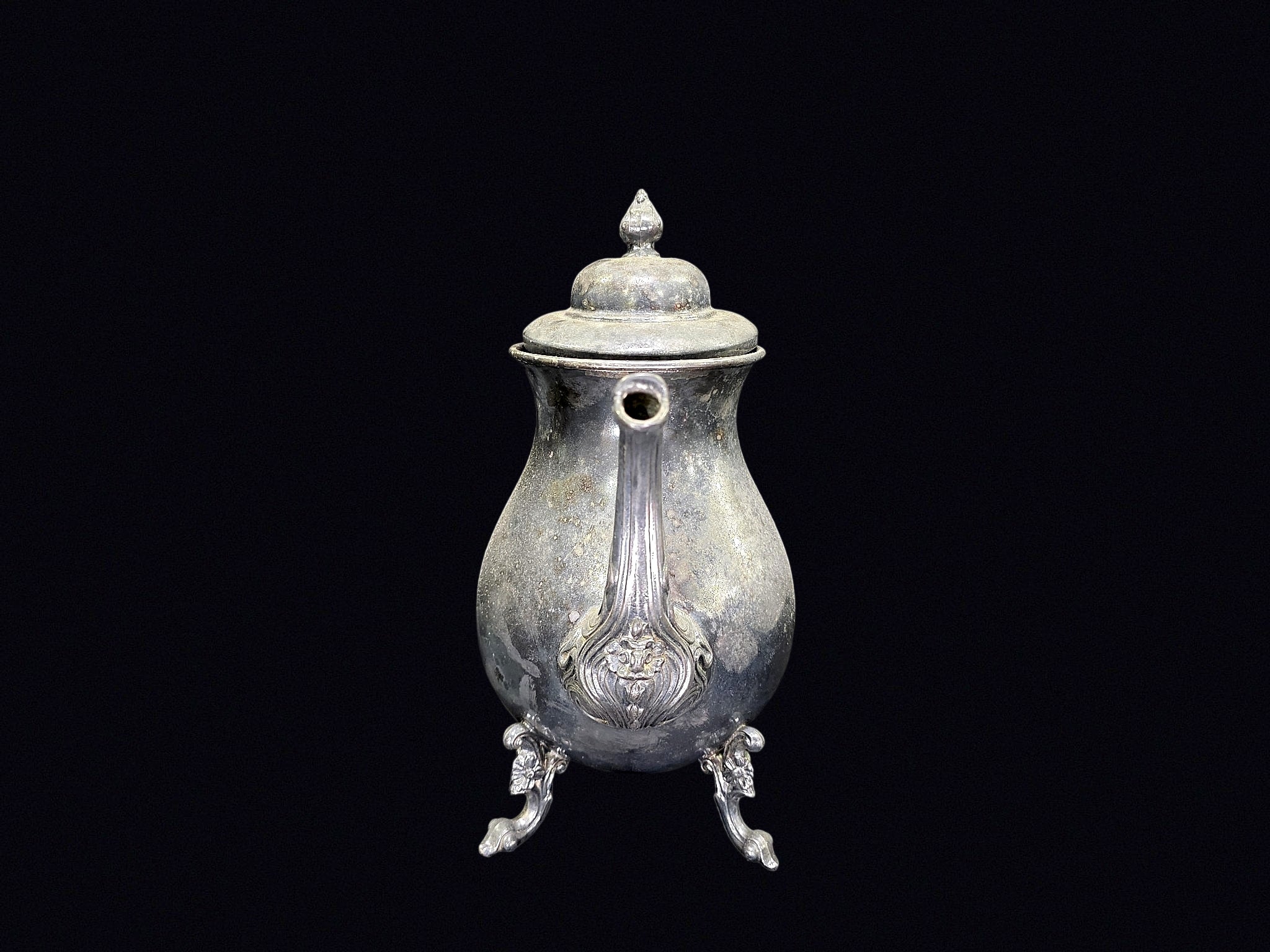 Sheridan Silverplate Footed Coffee Pot