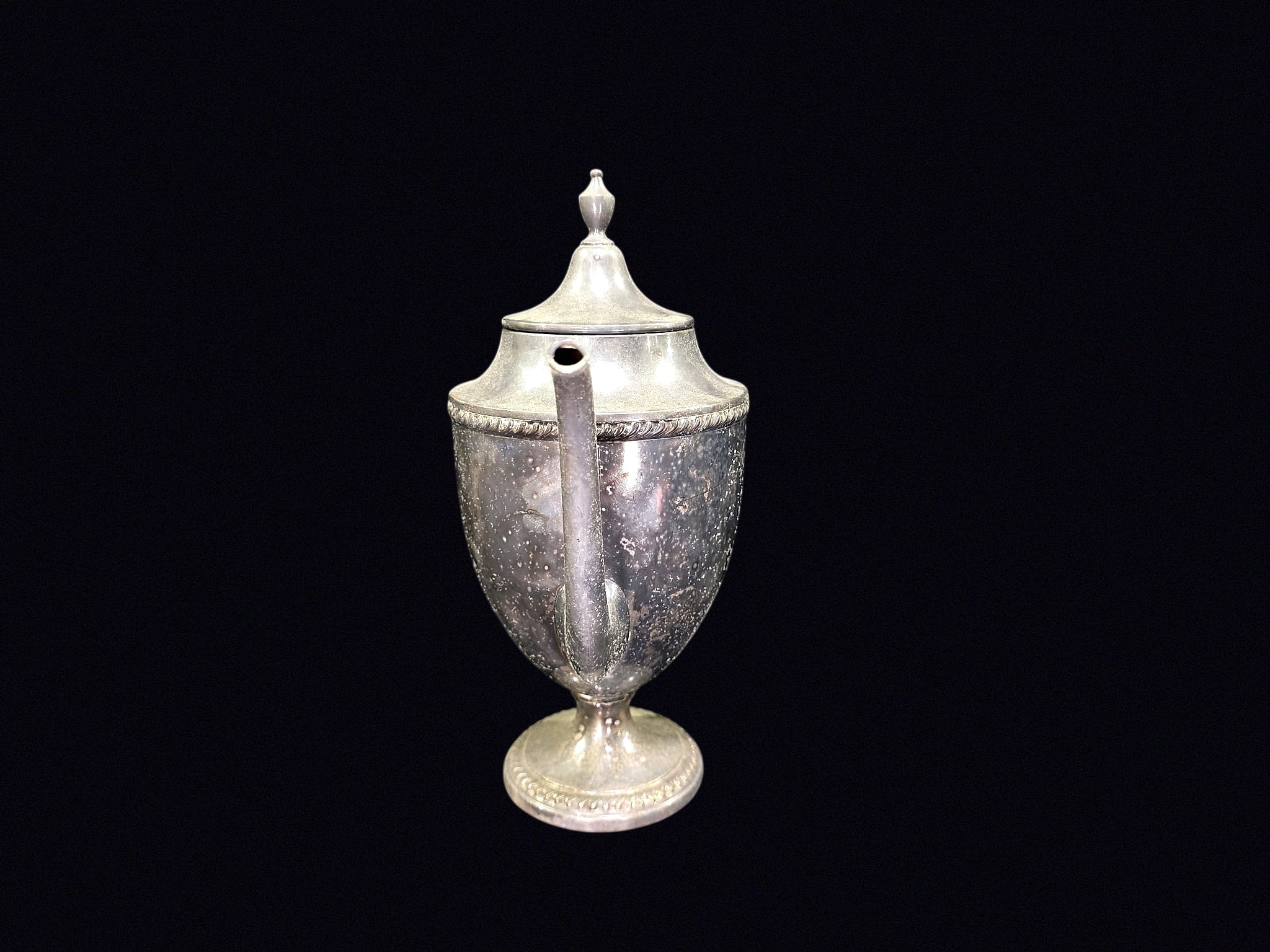 Silverplate Urn Form Coffee Pot c1900-1950