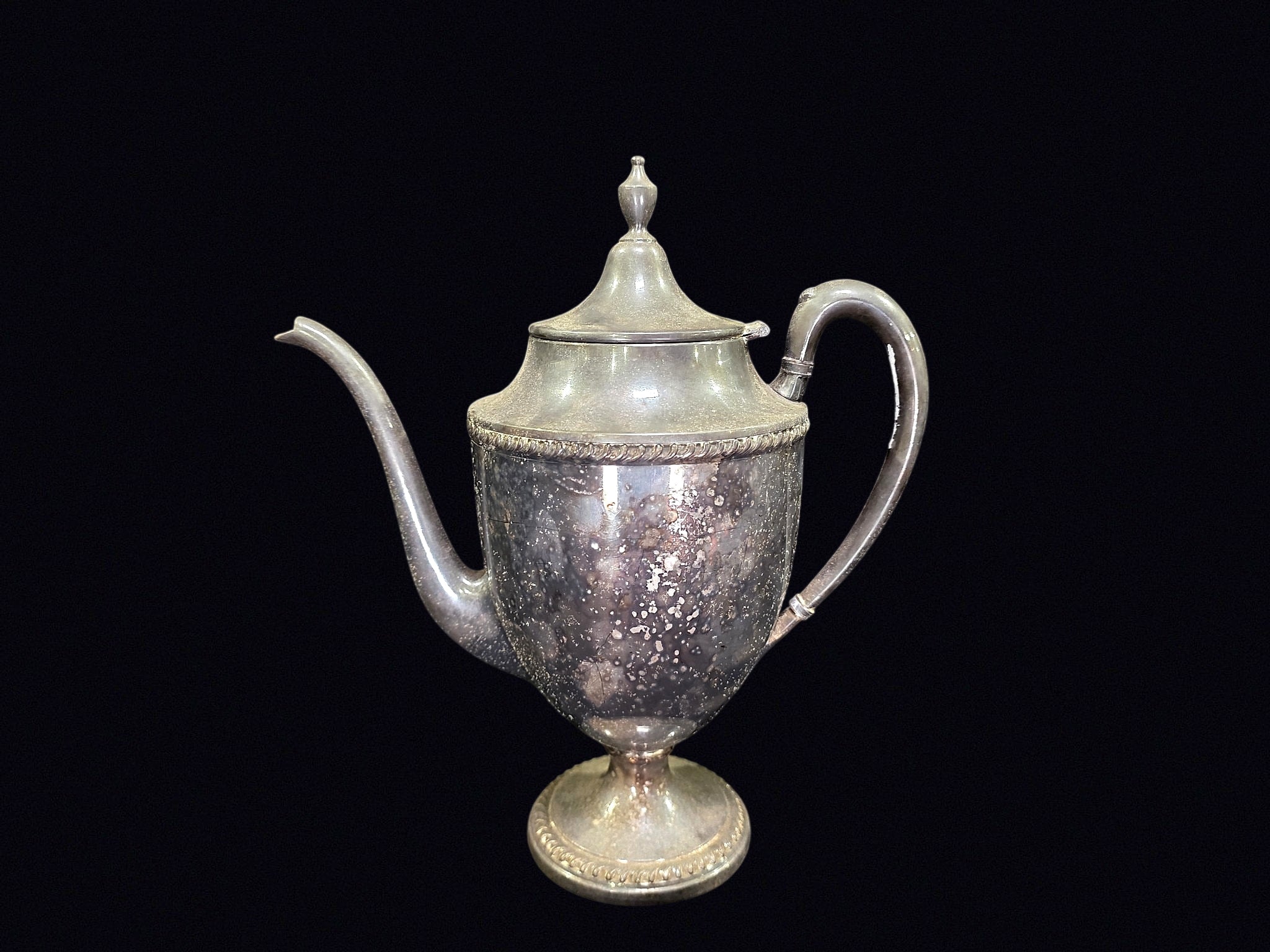 Silverplate Urn Form Coffee Pot c1900-1950