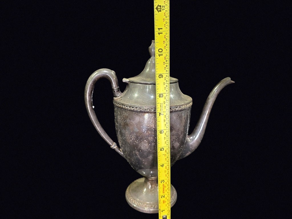 Silverplate Urn Form Coffee Pot c1900-1950