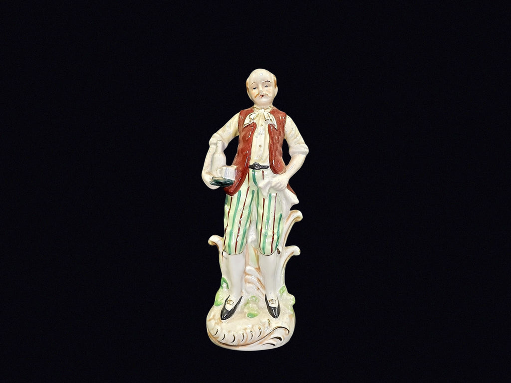 Japan Porcelain Gentleman Figurine c1950s