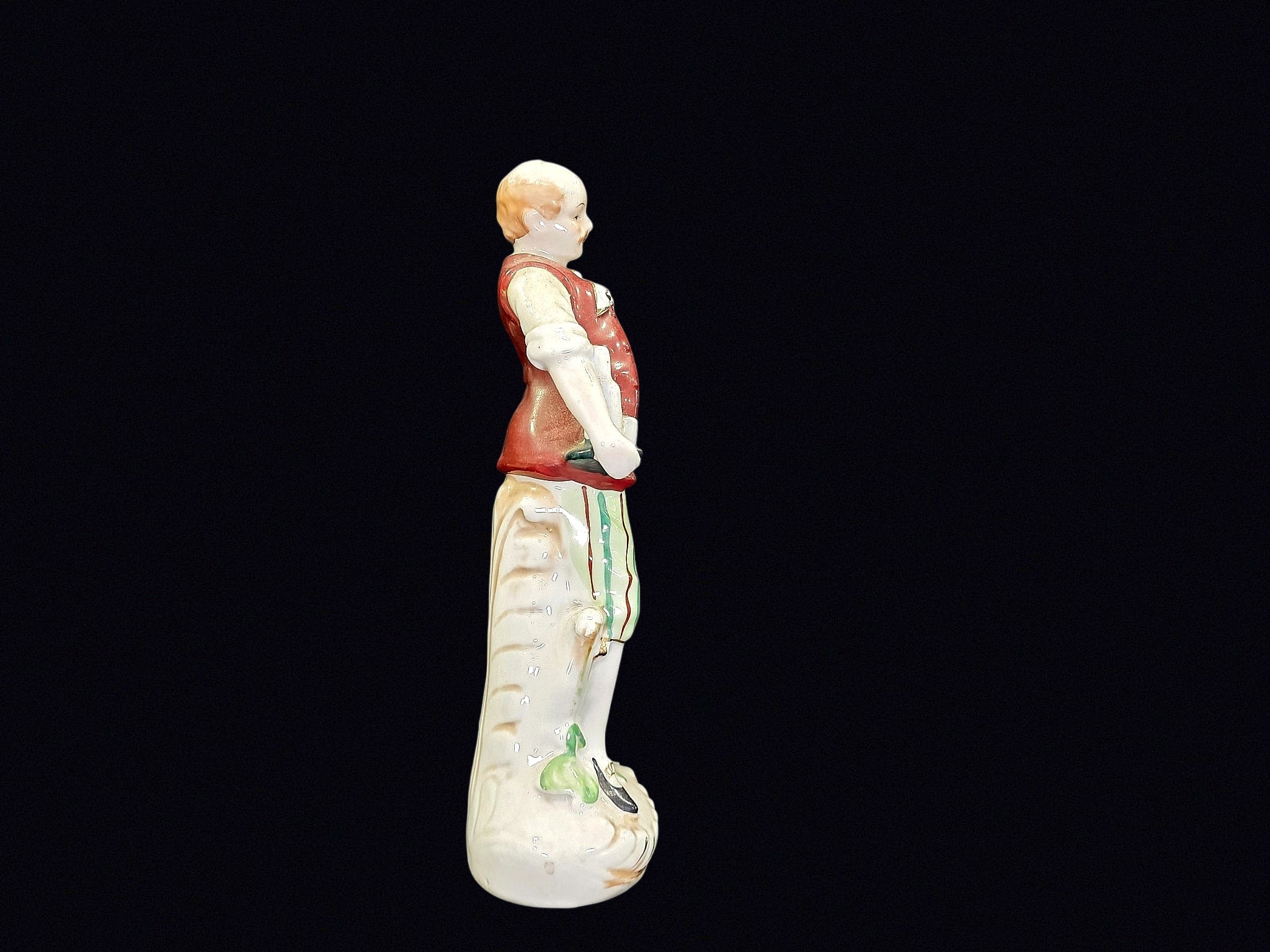 Japan Porcelain Gentleman Figurine c1950s