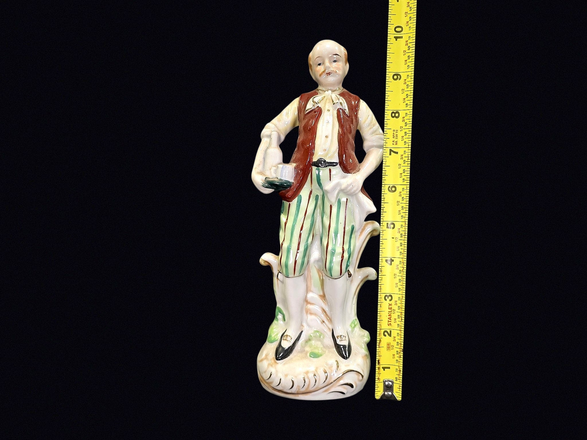 Japan Porcelain Gentleman Figurine c1950s