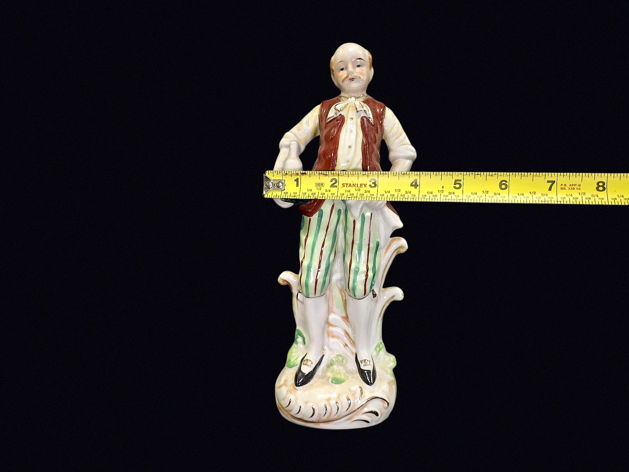 Japan Porcelain Gentleman Figurine c1950s