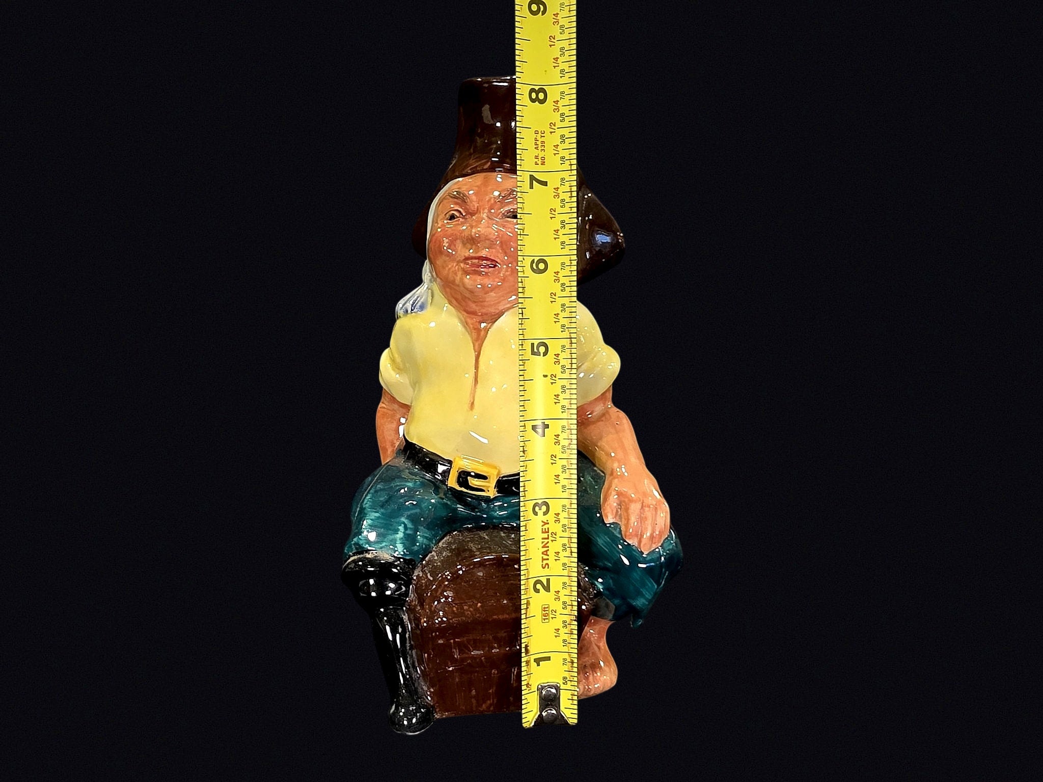 Ringway Davy Jones Character Toby Jug England