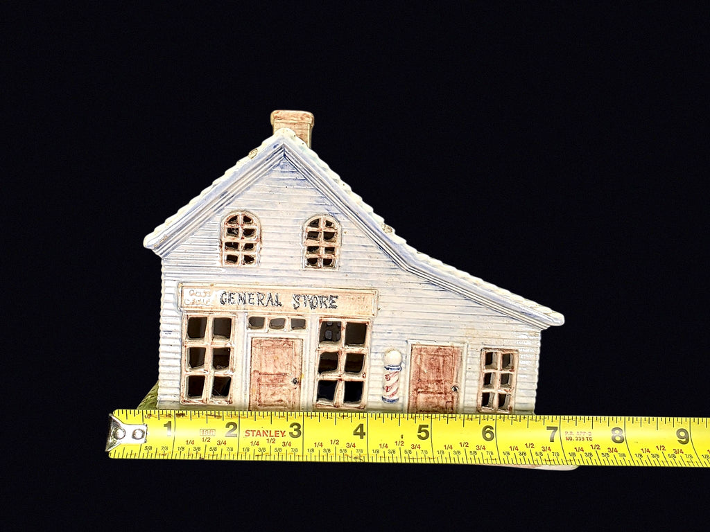 Folk Pottery General Store Bank Ceramic Building