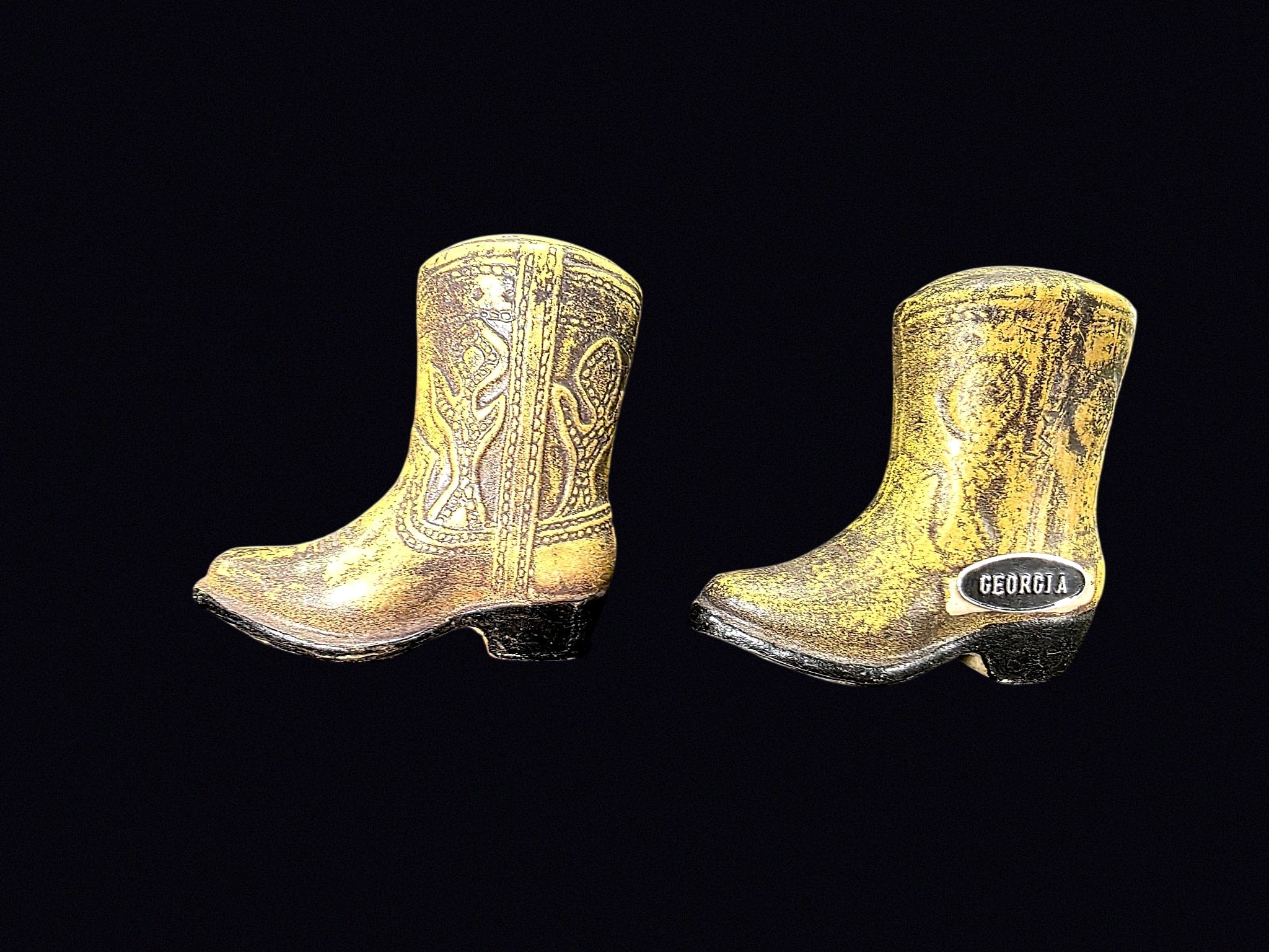 Georgia Souvenir Cowboy Boot Shakers Pair