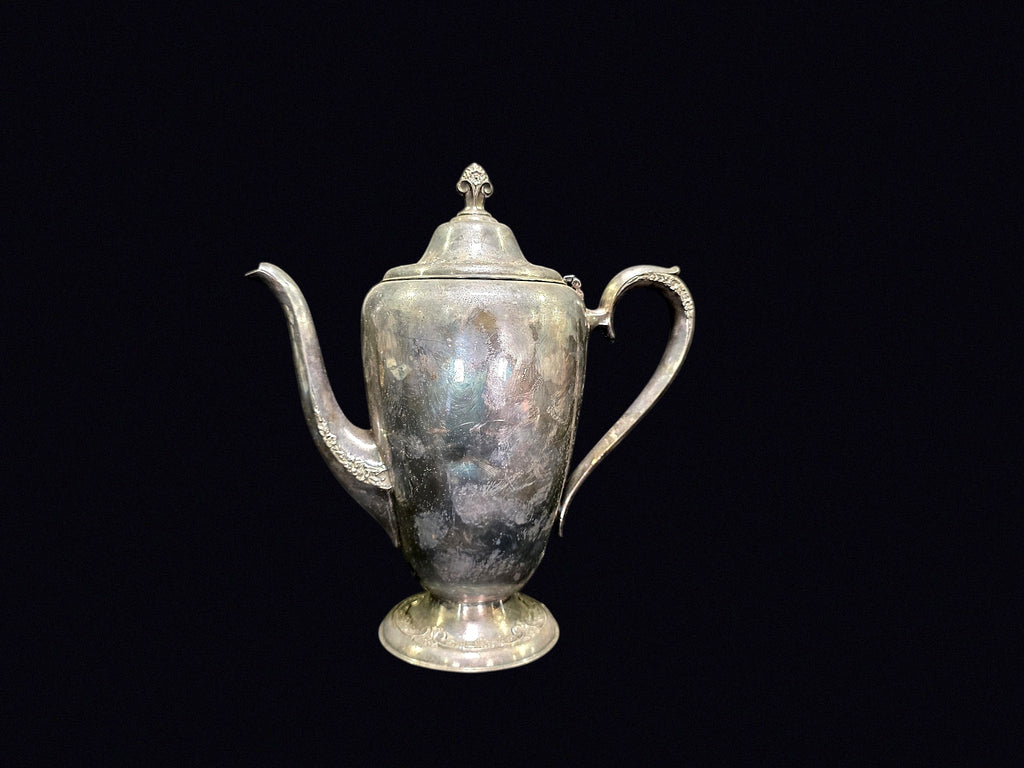 Silver Plate Footed Coffee Pot c1900-1950