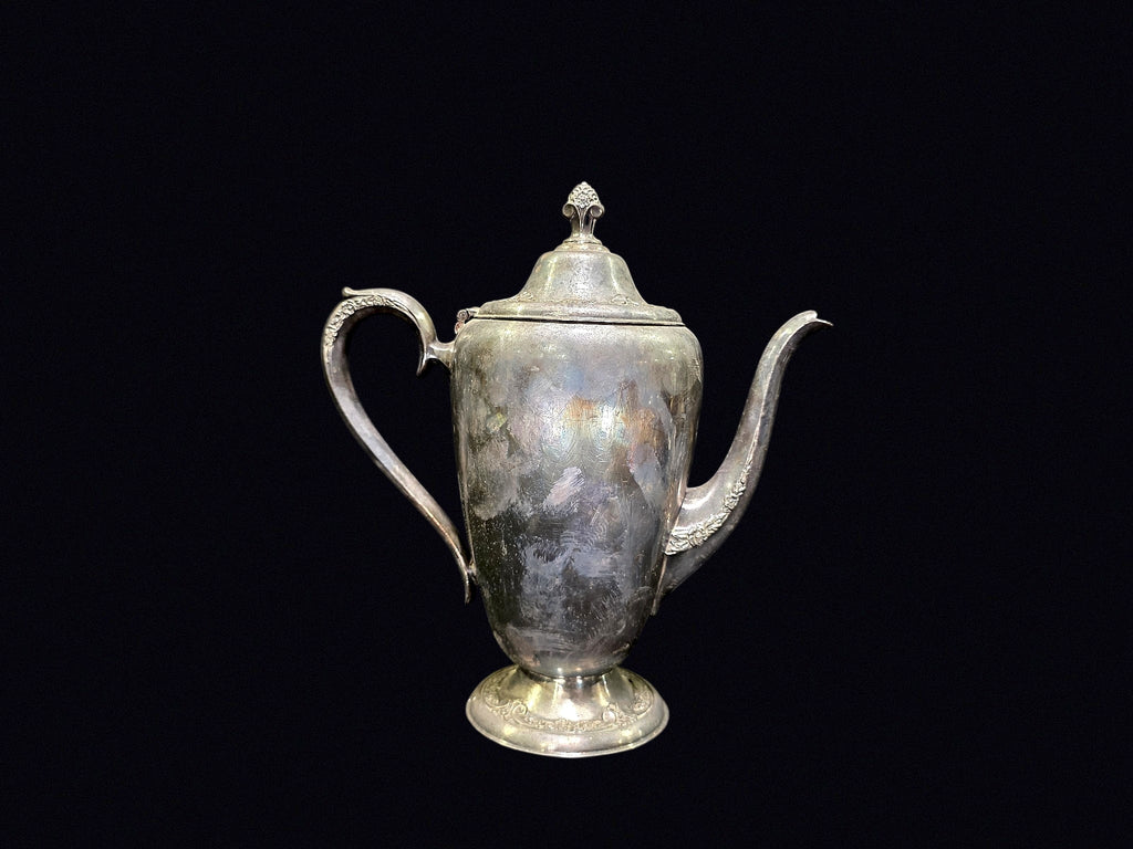 Silver Plate Footed Coffee Pot c1900-1950