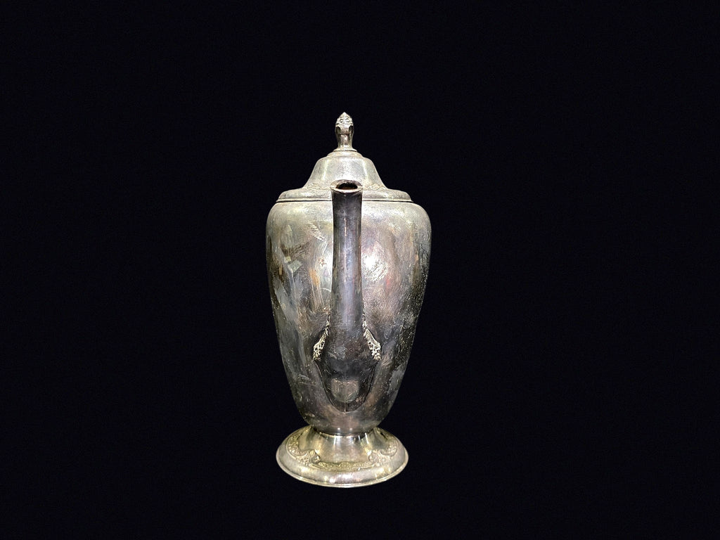 Silver Plate Footed Coffee Pot c1900-1950