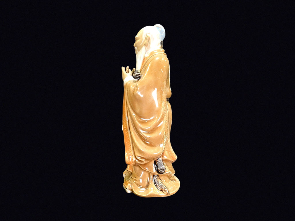 Shou Lao Mudman Figurine Mid-20th C China