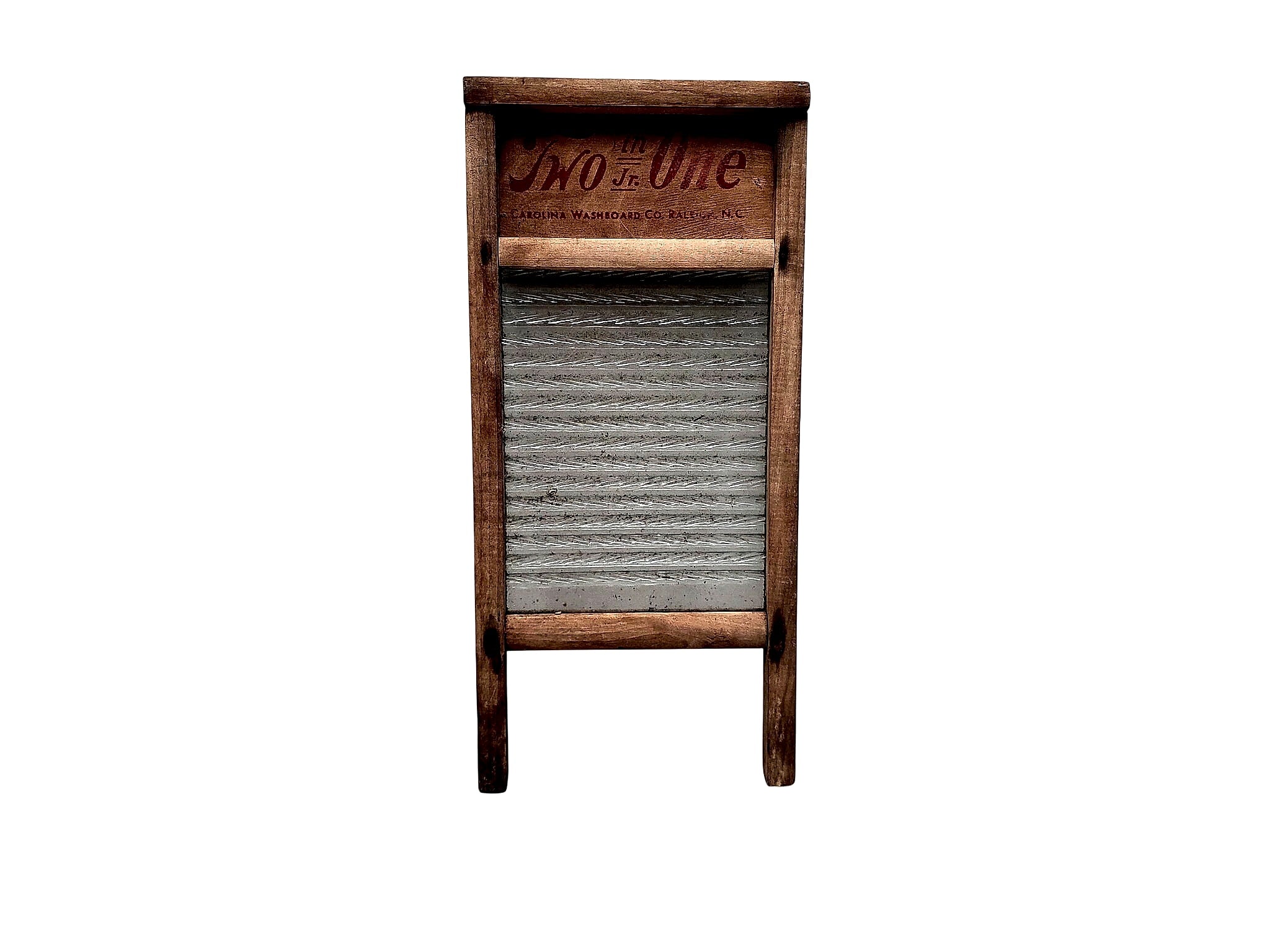 Carolina Washboard Co Two in One Jr Galvanized Zinc