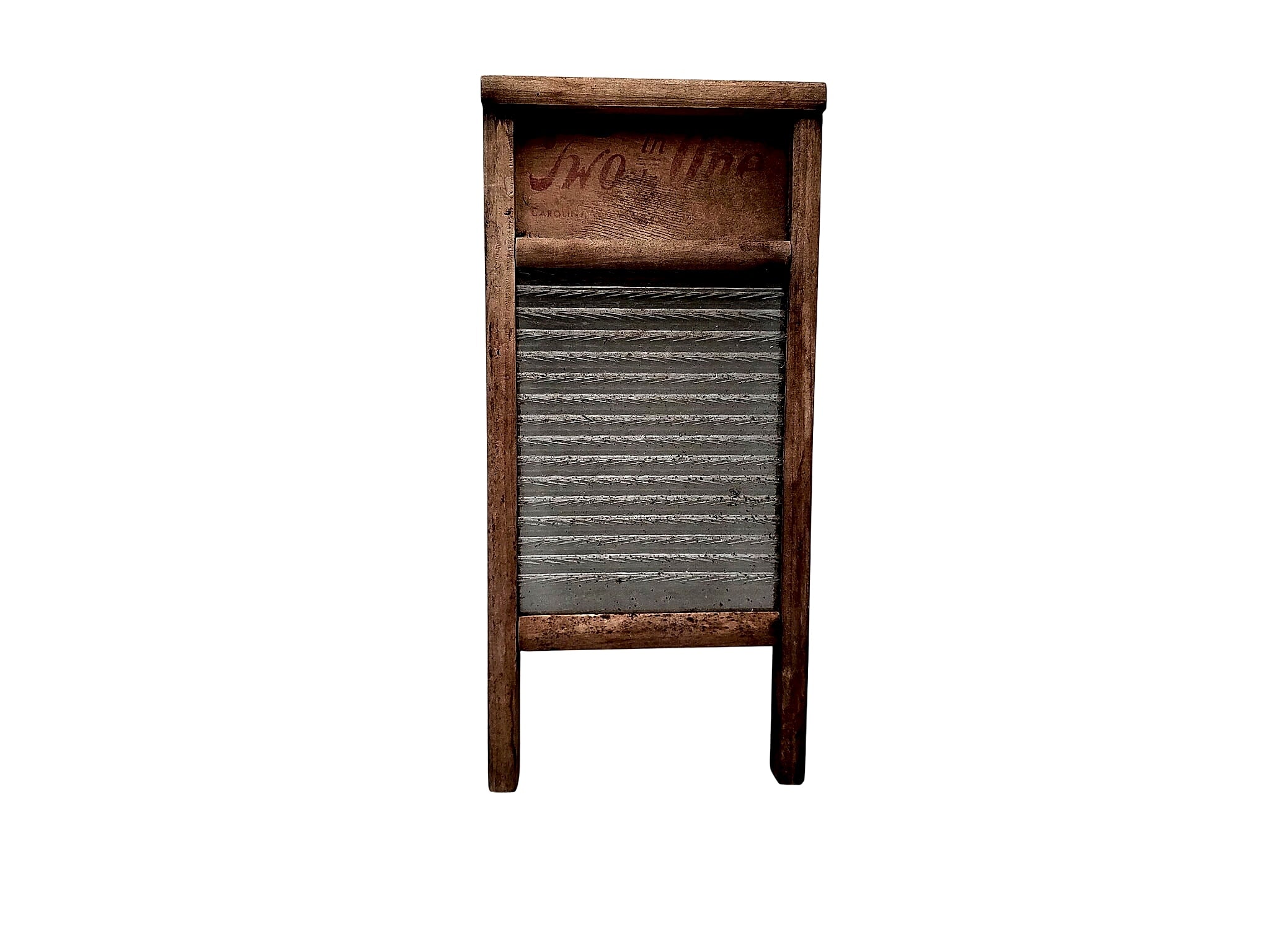 Carolina Washboard Co Two in One Jr Galvanized Zinc