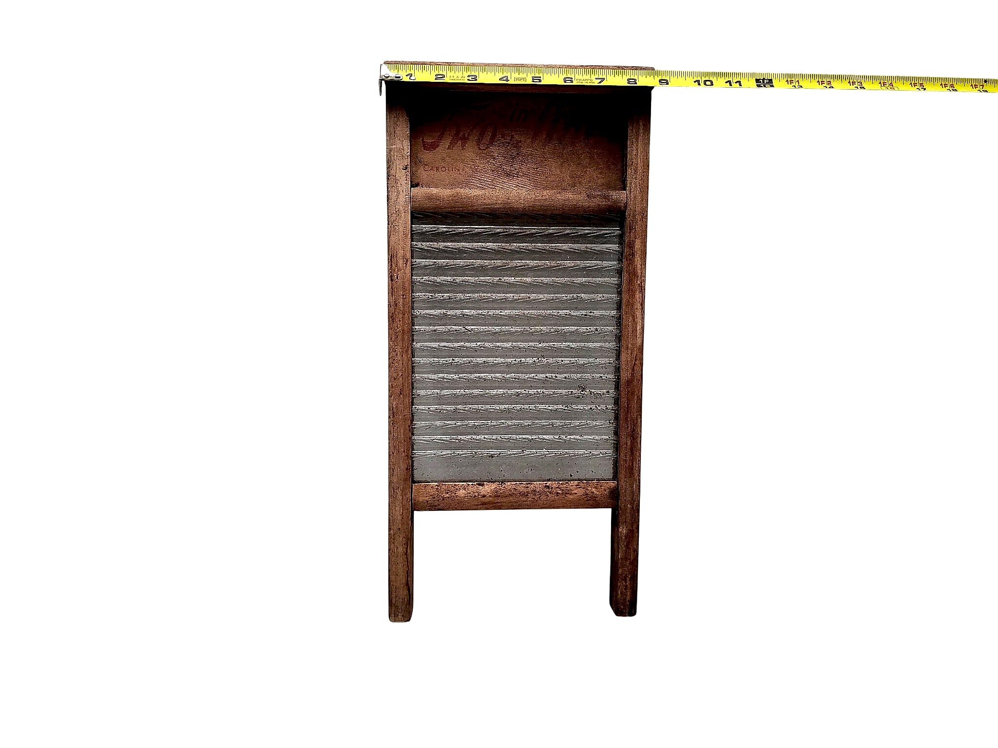Carolina Washboard Co Two in One Jr Galvanized Zinc