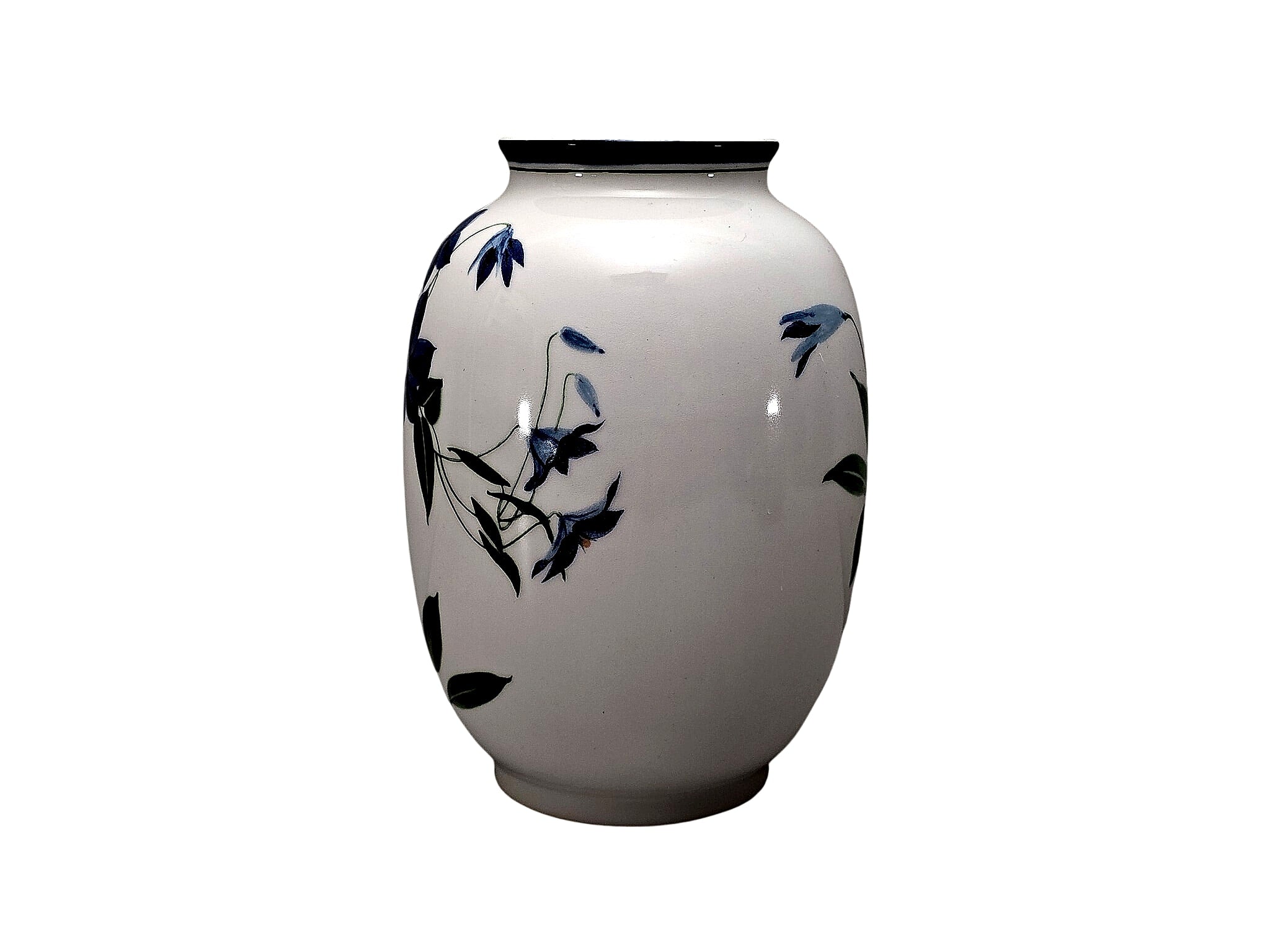 Tiffany & Co Este Ceramiche 2002 Clematis Maiolica Vase