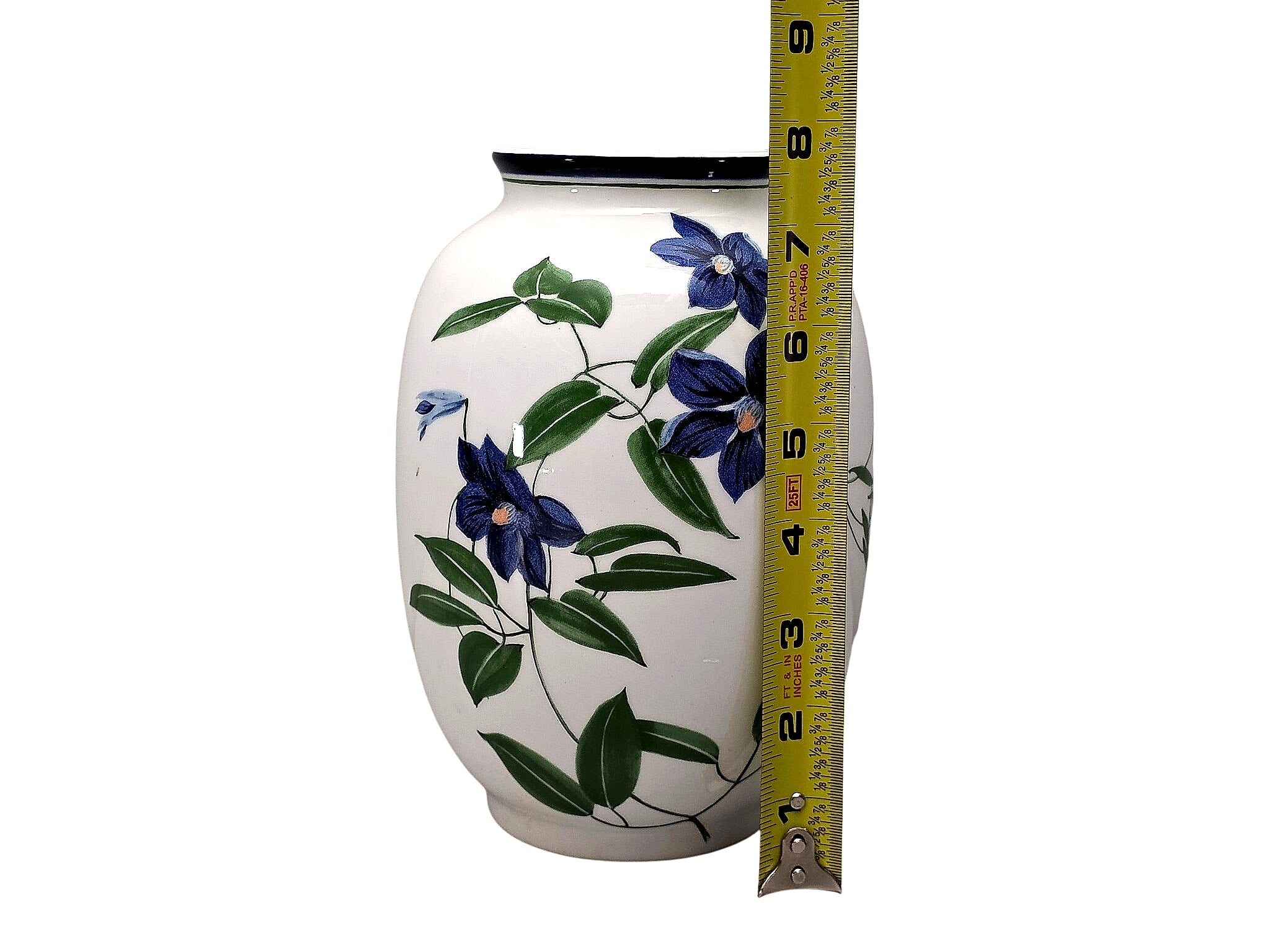 Tiffany & Co Este Ceramiche 2002 Clematis Maiolica Vase