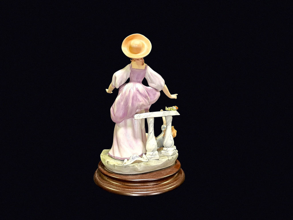 Capodimonte Style Mother Child Porcelain Figure