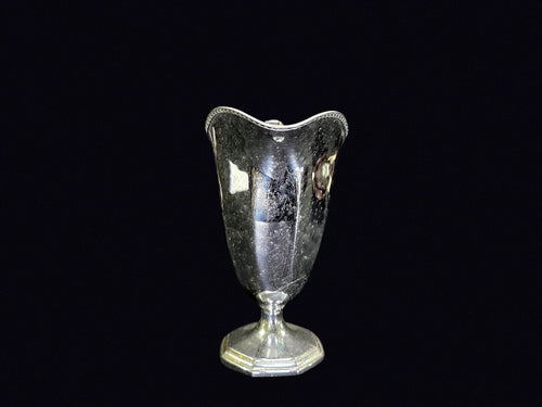 Art Deco Silverplate Creamer Gilt Interior