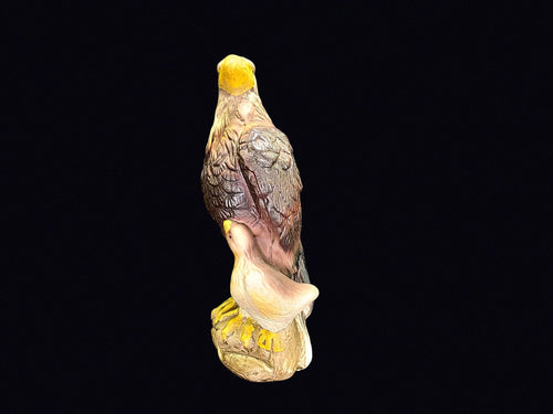 Ceramic Bald Eagle Decanter with Eaglet