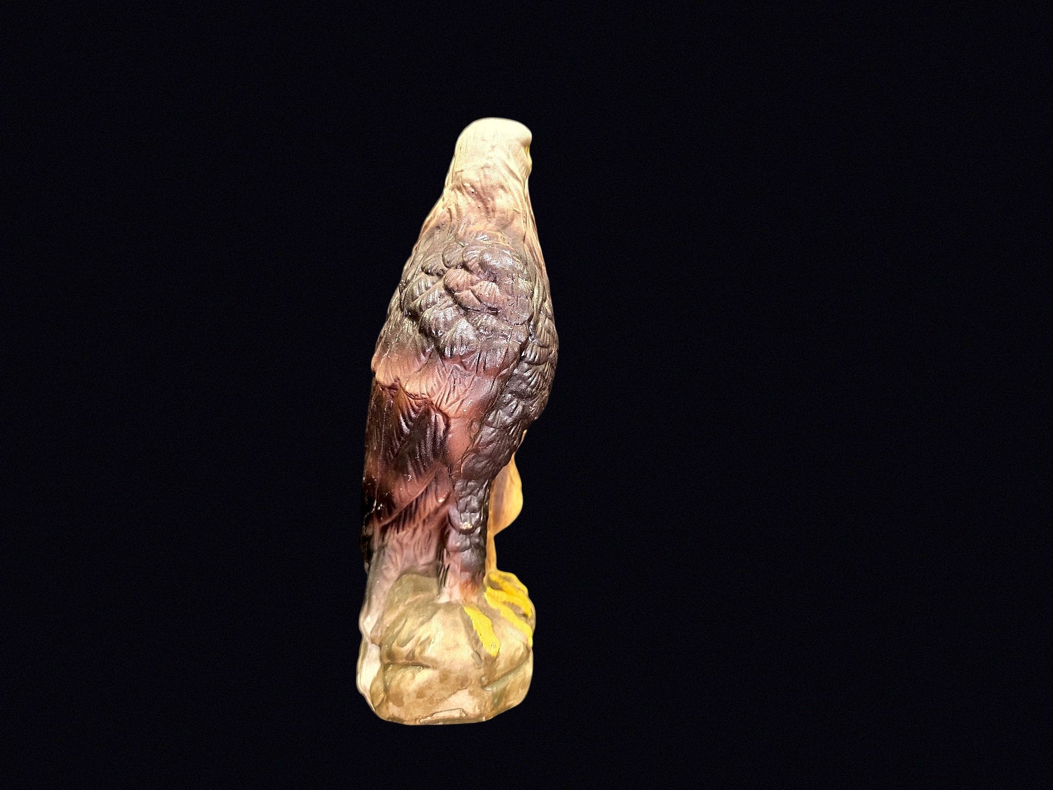 Ceramic Bald Eagle Decanter with Eaglet