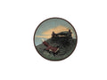 Deaton 1979 Cold Cast Bronze Fox and Grapes Plate