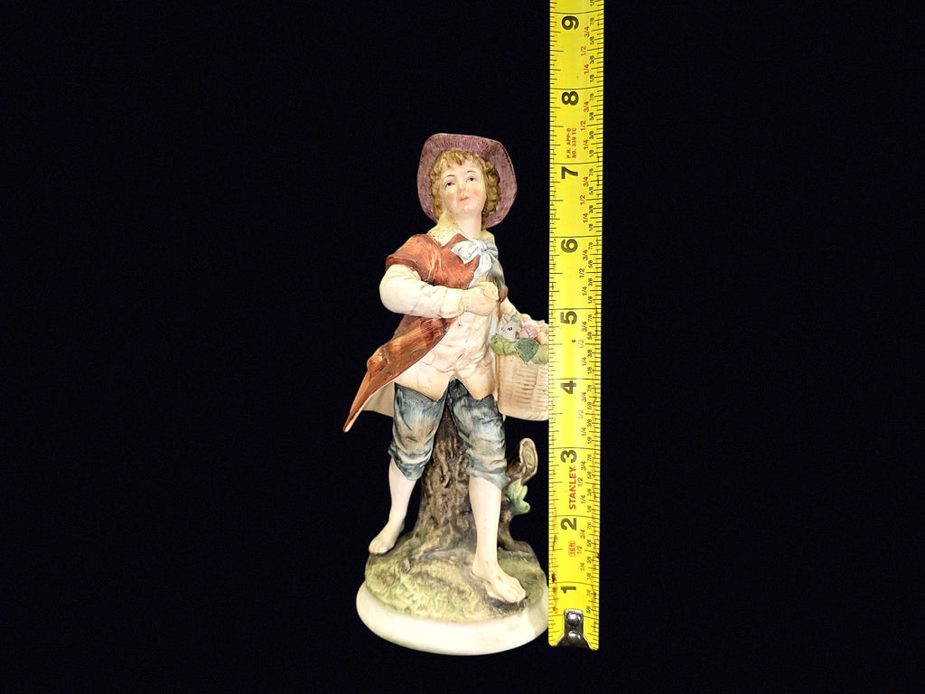 Andrea by Sadek Bisque Boy Figurine 8260