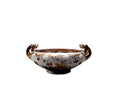 Dresden Porcelain Kauffmann Scene Twin-Handled Bowl c1900