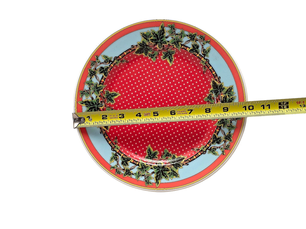 Versace Jeans Home Rosenthal Ivy Leaves Plates Set 4