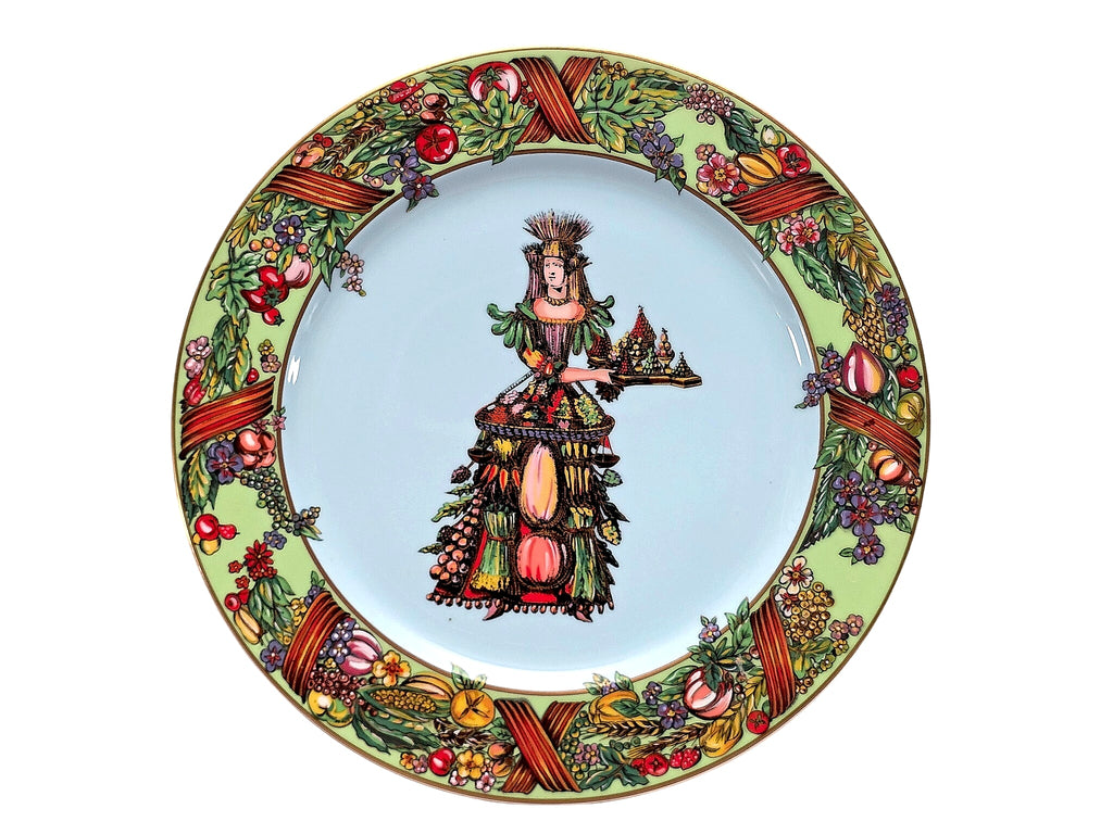 Versace Rosenthal Le Roi Soleil Fall Charger 12in