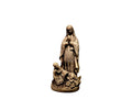 Our Lady of Lourdes Bernadette Resin Figurine 20th C