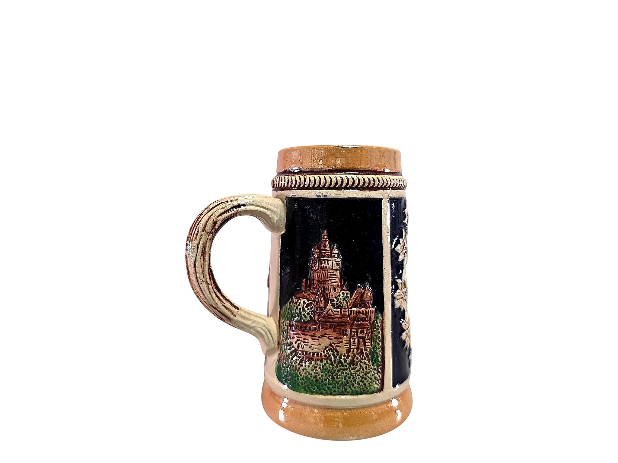 German Stoneware Amsterdam Souvenir Stein 1/4 Liter