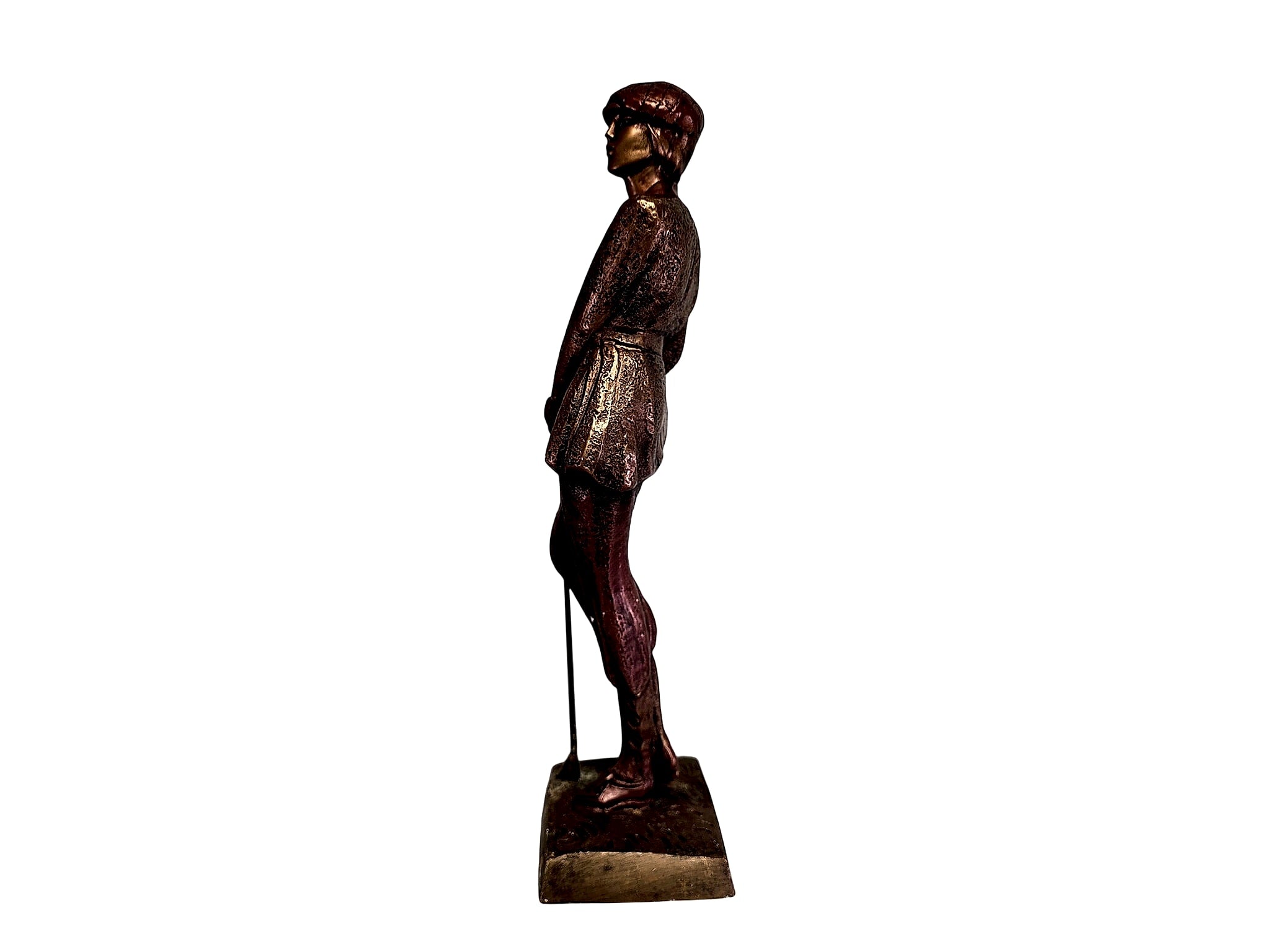 Austin Productions Danel 1990 Lady Golfer Sculpture