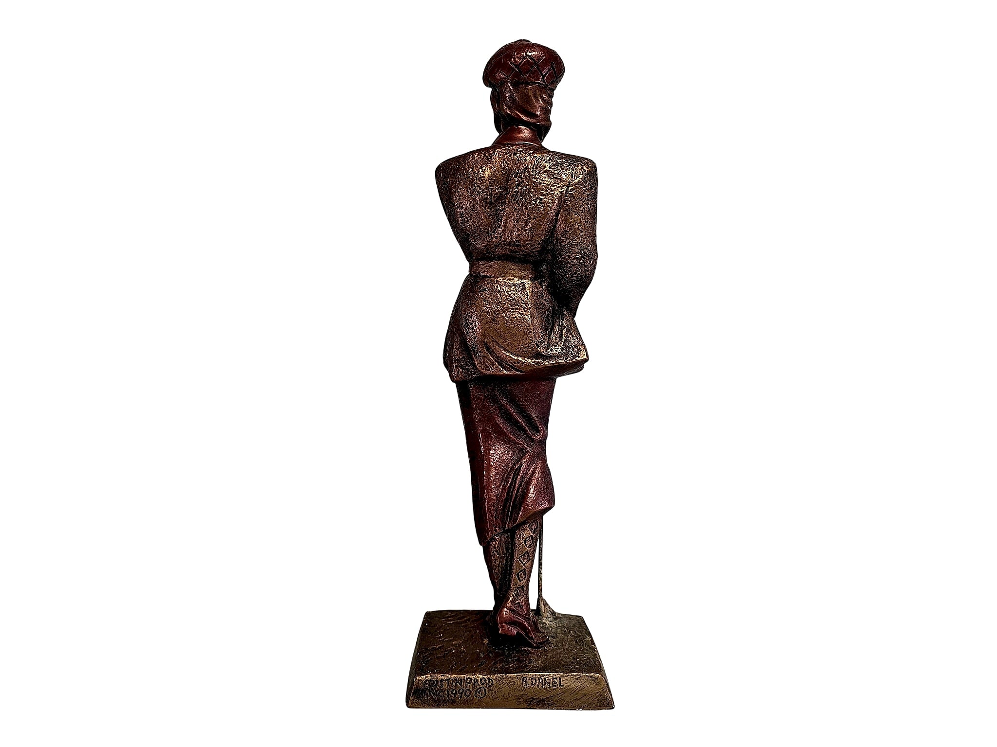 Austin Productions Danel 1990 Lady Golfer Sculpture