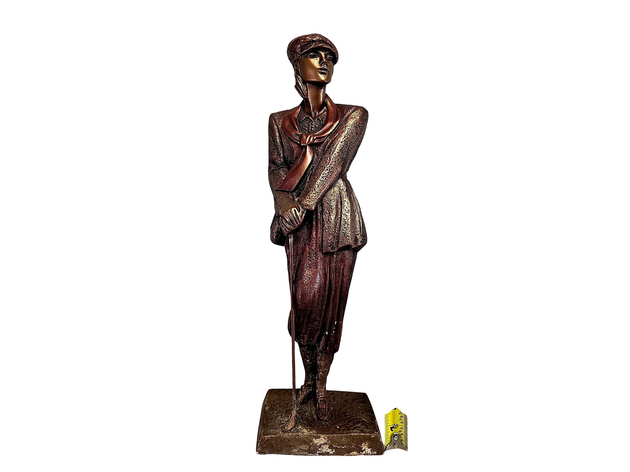 Austin Productions Danel 1990 Lady Golfer Sculpture