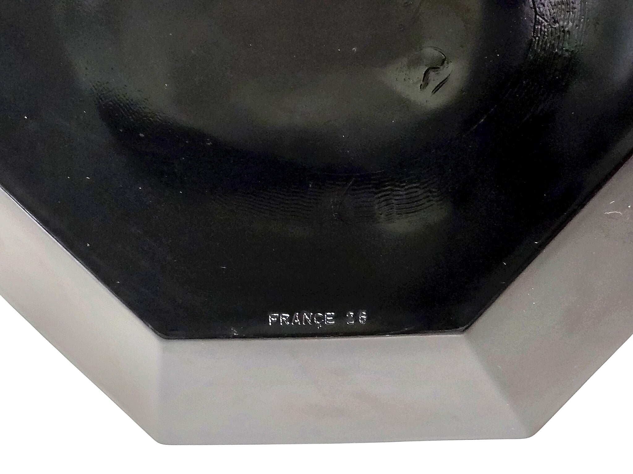 Arcoroc Octime France Black Glass Octagonal Bowls Set 4